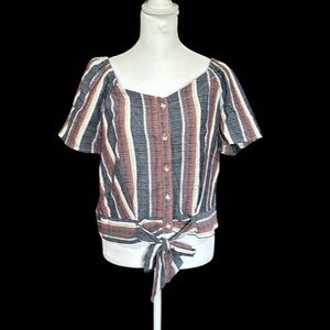 DREW size large cropped top